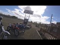 2017 YZ450FX 1st ride breaking in the motor at BARSTOW