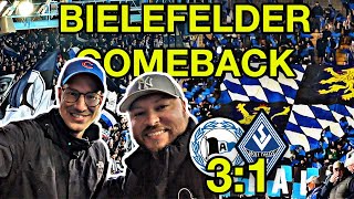 Das erste Mal in der SchücoArena 🔥Arminia Bielefeld - Waldhof Mannheim Stadionvlog