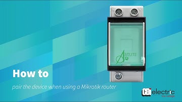 CBI Astute Range | How to Pair the Device when using a Mikrotik Router