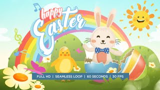 VideoHive - Easter Bunny and Chicken Dance Greeting - 23640952