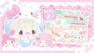 ♡ playing sanrio app ~ hello sweet days ♡