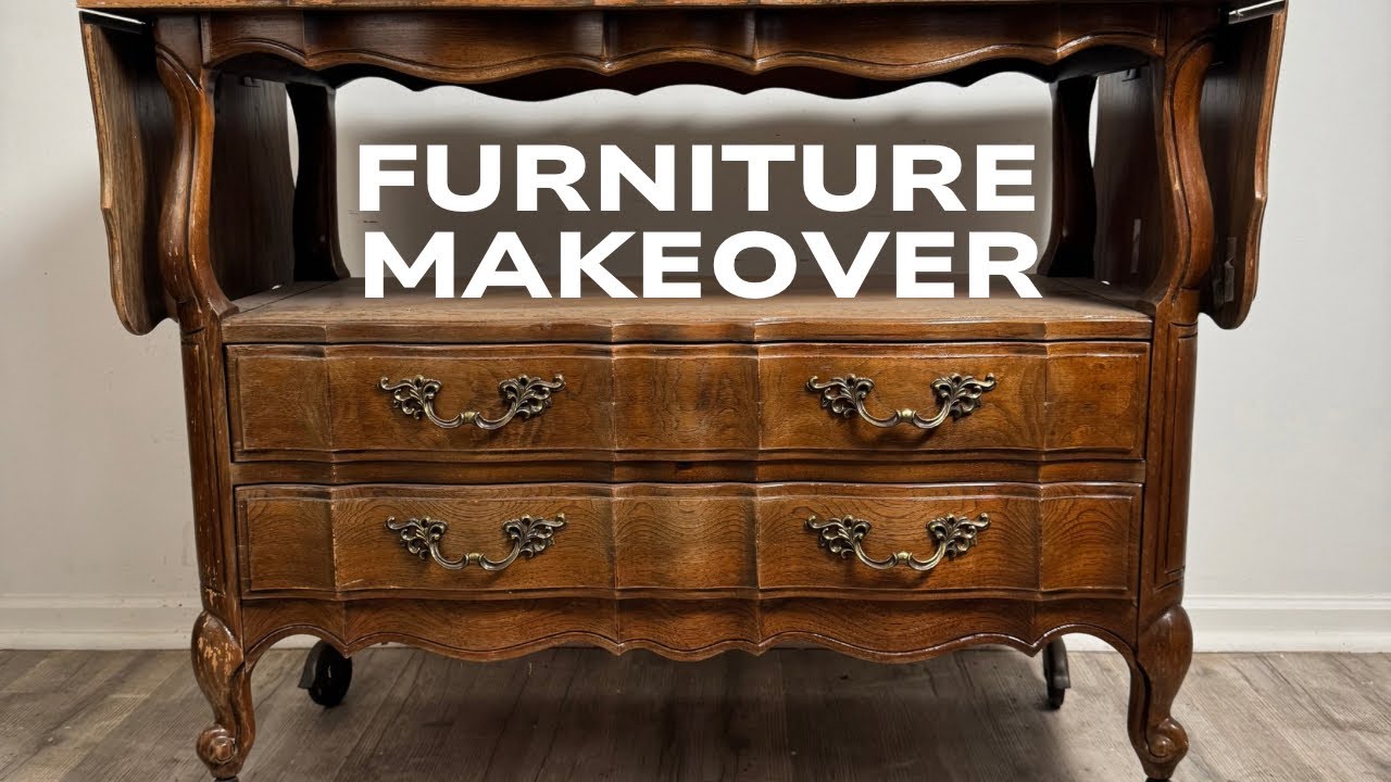 This French Provincial Buffet gets a much needed Furniture Makeover!