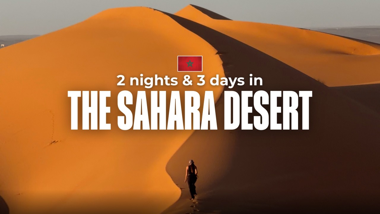 We Did The Famous Sahara Desert Tour… Was It Worth It? 🇲🇦