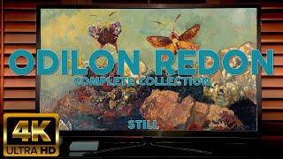 ODILON REDON | Vintage Art for your Home | Post-Impressionist Painting Slideshow (4K STILL) by Your Home Gallery 16,733 views 3 years ago 3 hours, 16 minutes