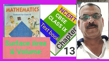 CBSE CLASS 9 CH 13. SURFACE AREAS AND VOLUMES (EX 13.5 Q 6)
