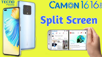 How to Split Screen on Tecno Camon 16 | How to Split Screen on Tecno Camon 16 Pro