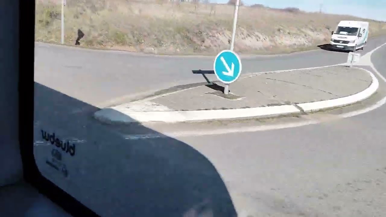 (Agglobus Rodez) Bolloré Bluebus Facelift n°163, ligne K2 destination Monument de la Résistance