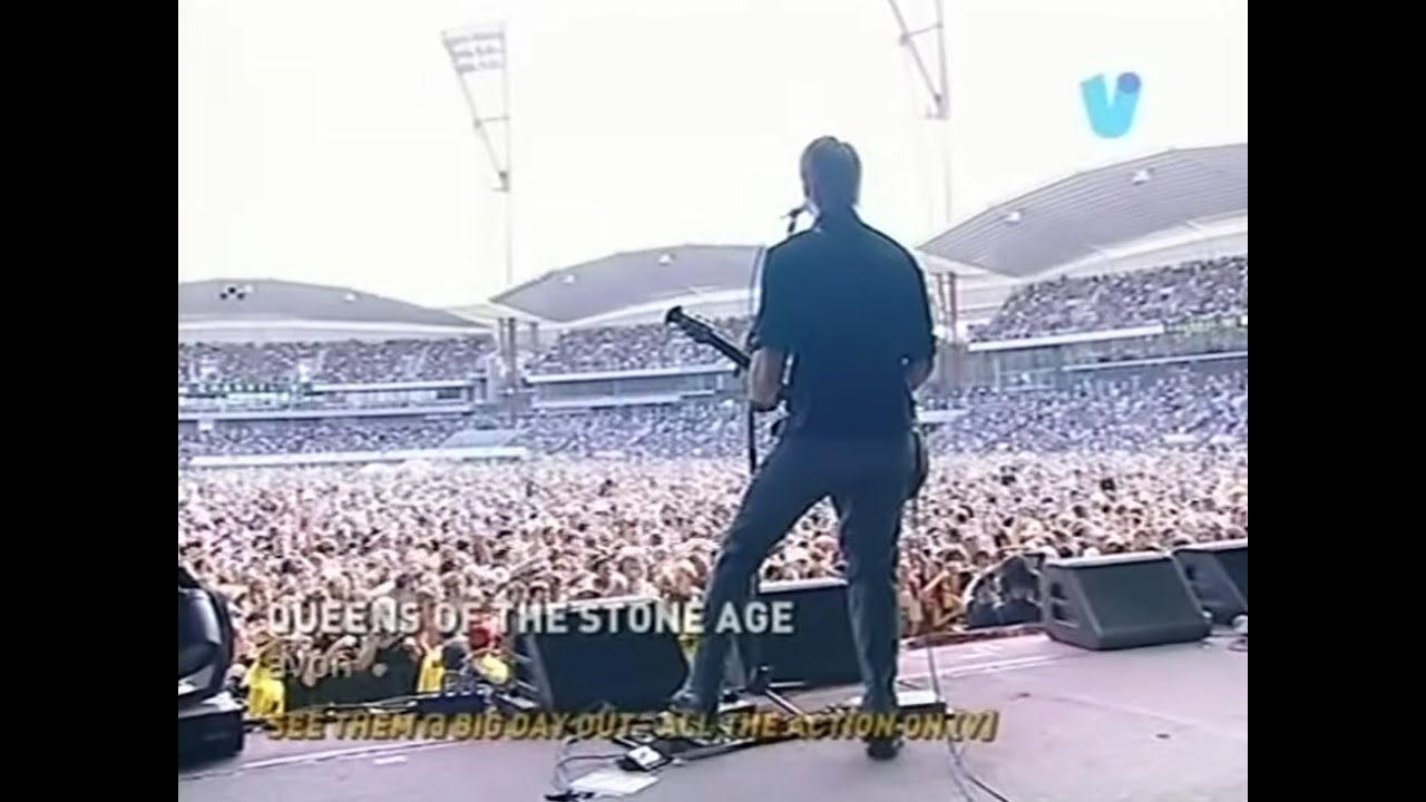 Queens of the Stone Age live @ Big Day Out 2001 (Full show + Interview)