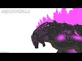 Thermonuclear Godzilla Vs Supercharged Evolved Godzilla Animation 