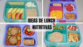 IDEAS DE LUNCH para niños NUTRITIVAS, FÁCIL Y SALUDABLES lonchera para niños, lunch para la escuela