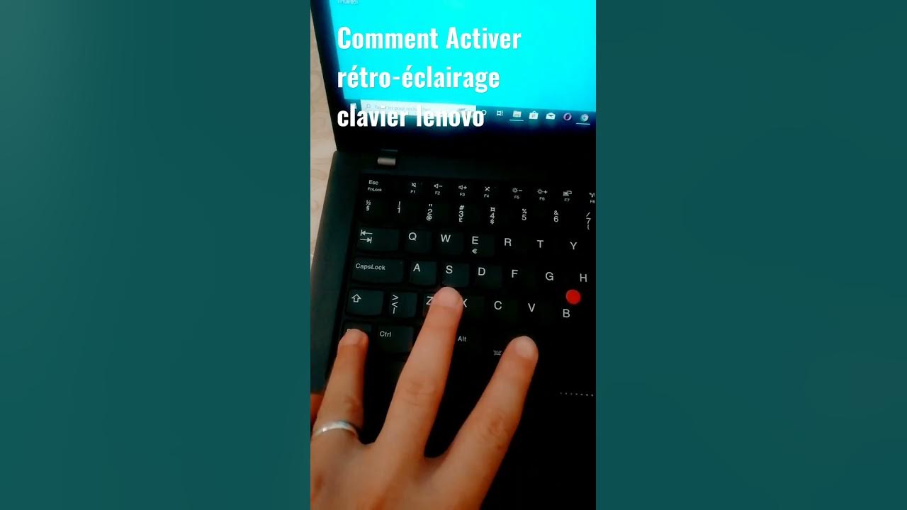 Comment activer r tro clairage clavier lenovo thinkpad youtube