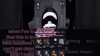 Celebrity Game/Group: JennysUGC | Tutorial Posted! 🫣 #roblox #headless #korblox #free #cheap #new #ugc #hack Profile