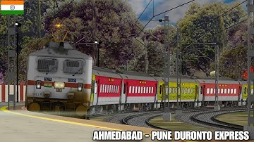 8 HOURS LATE RUNNING TRAIN SKIP ANAND JUNCTION | 12297 AHMEDABAD - PUNE DURONTO EXPRESS | MSTS