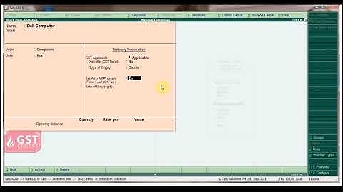 How to  Setting MRP Details