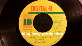 Garnett Silk - Kingly Character - Digital B - 7" w/ Version