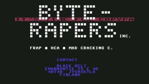 byterapers intro 6 ! Commodore 64 (C64)