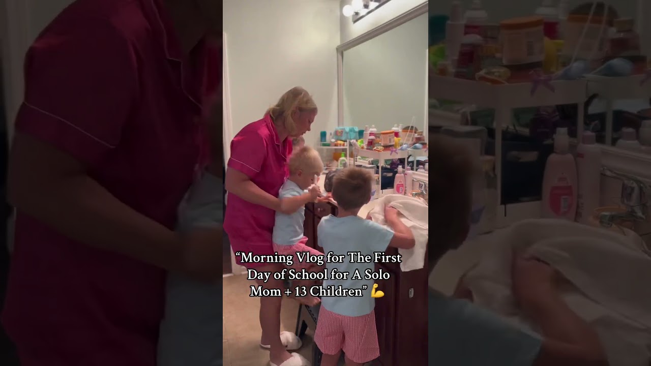 Morning Chaos with 13 Kids Before Coffee ☕ | Solo Mom Life Vlog  