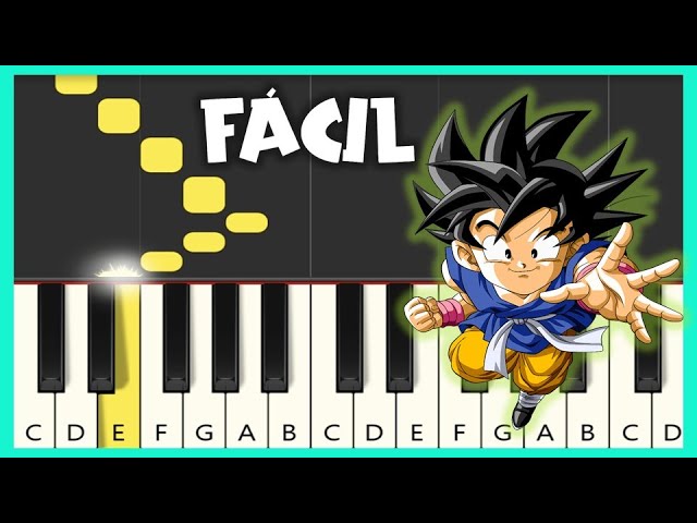 Mi corazon-encantado-dragon-ball-gt-easy-piano