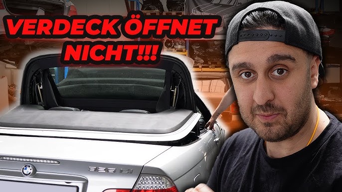 BMW E46 Cabrio Verdeck Kabelbruch Reparieren DIY / Verdeck Öffnet/Schließt  Nicht Oder Nur Teilweise 