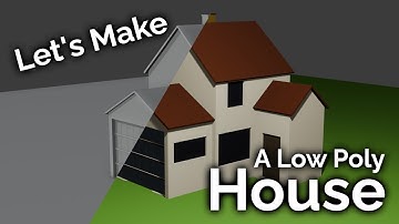 Making a Low Poly House in Blender 4.5 - Part 1