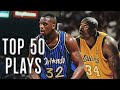 Shaquille oneal top 50 career plays