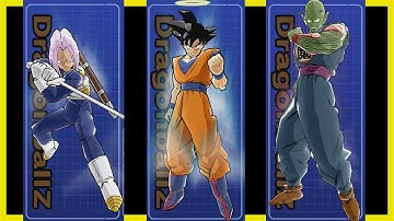 DBZ Budokai 3 HD - 【Secret】 UNLOCK costumes 【Goku Halo, Armor Trunks, King Piccolo】