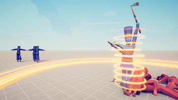 PHARAOH behind ALL UNITS vs ITSELF Quick Test TABS LEGACY Update Totally Accurate Battle Simulator