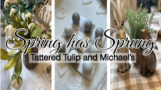 NEW🌷SPRING HAS SPRUNG||TATTERED TULIP AND MICHAELS by SL Style 7,763 views 3 months ago 22 minutes