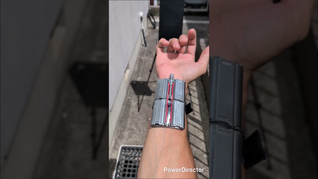 ブランドニューデイ スパイダーマン ウェブシューター作ってみた