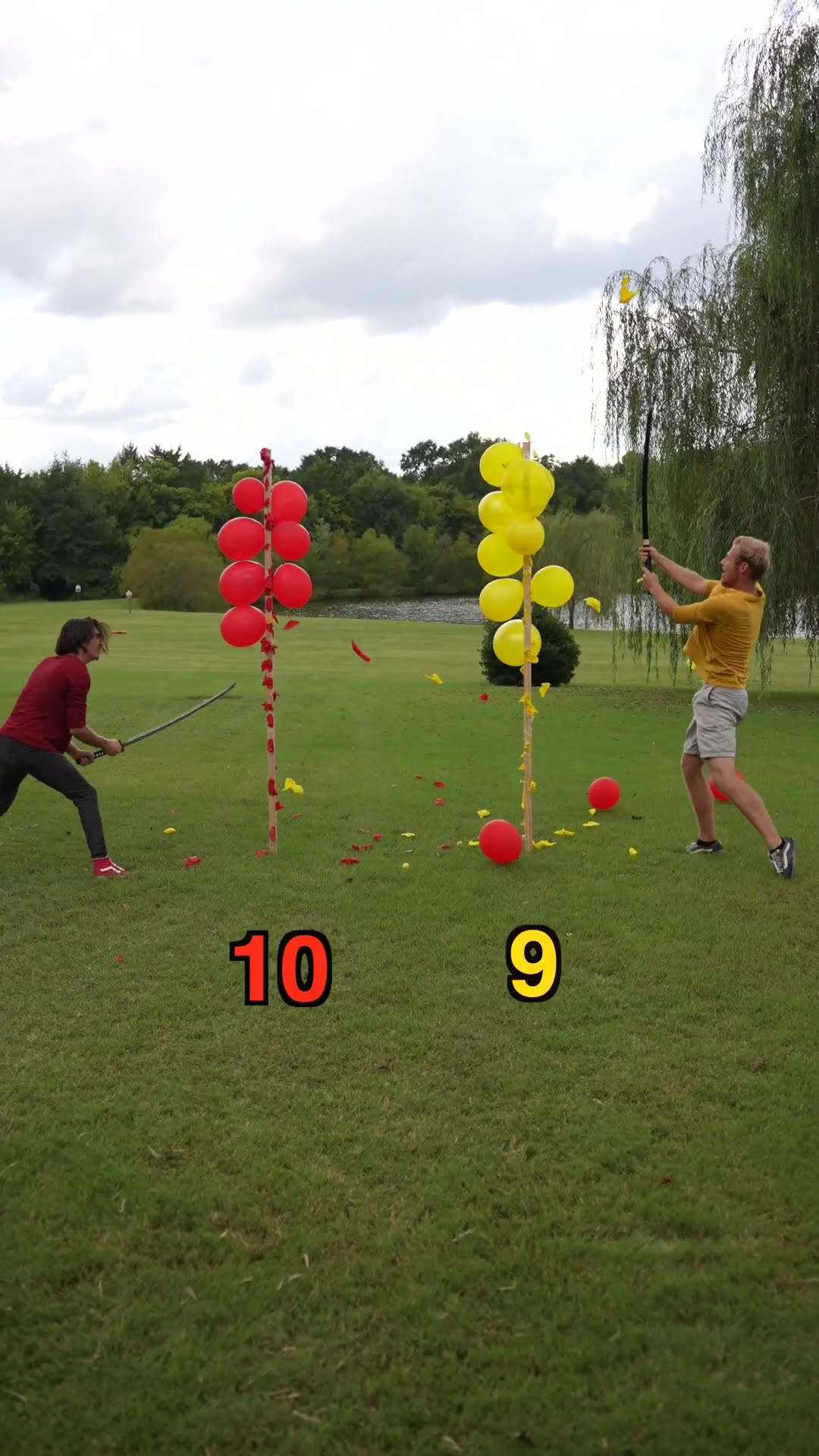 Katana Balloon Pop Racing!