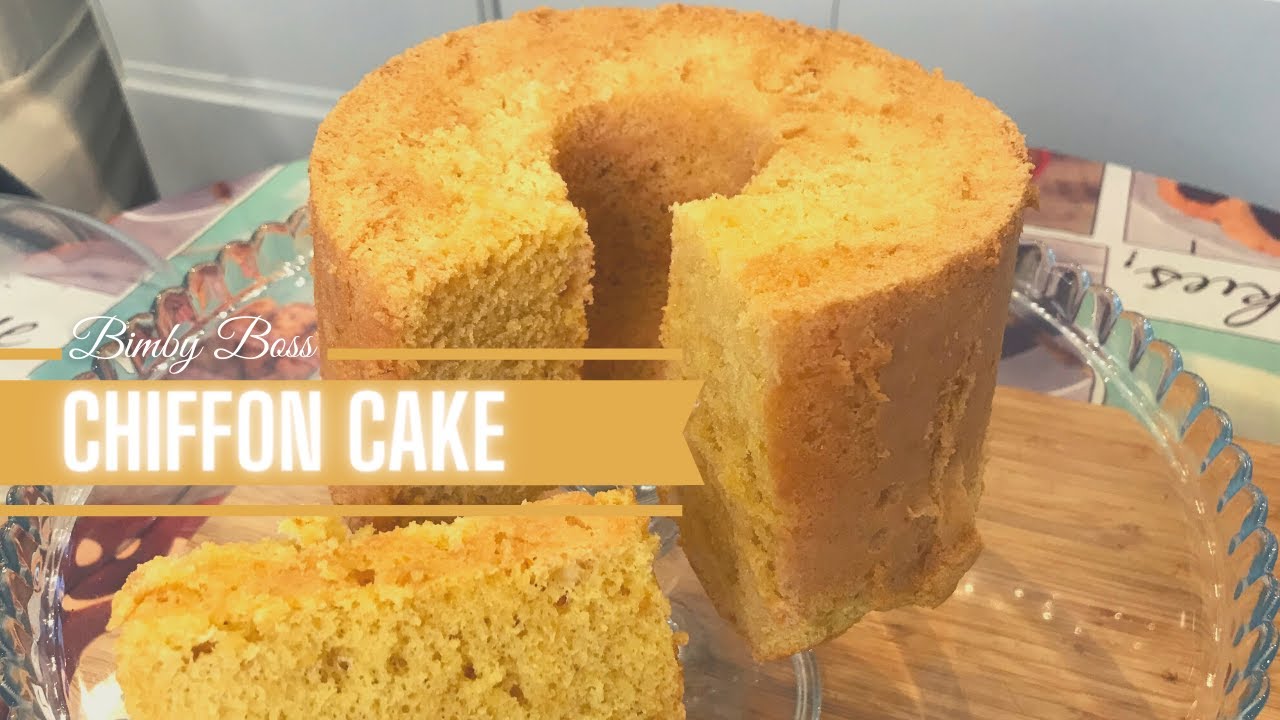 CHIFFON CAKE - BIMBY TM6 TM5 TM31 - THERMOMIX