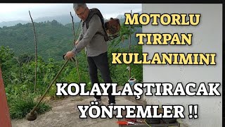 Motorlu Tirpan Kullanımında Kolaylık Sağlayabilecek Prati̇k Yöntemler