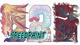 Monster Hunter Squares (Part 6) [speedpaint]