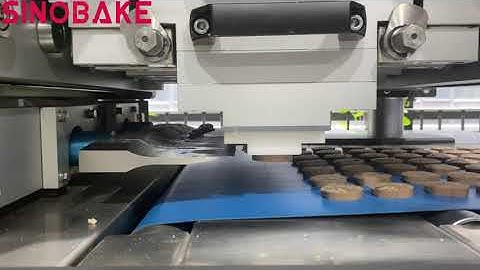 SINOBAKE Ultrasonic Blade Cut Cookies Machine