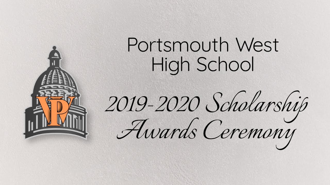 PWHS 2020 Scholarship Awards Ceremony - YouTube