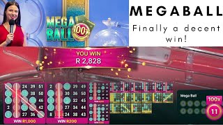 Megaball 100x Gameplay - Finally hit a decent win (100x)