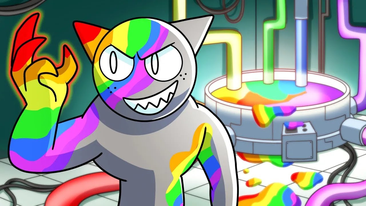 ¡LA MALDICIÓN de el SPRUNKI ARCOÍRIS! (Animación)