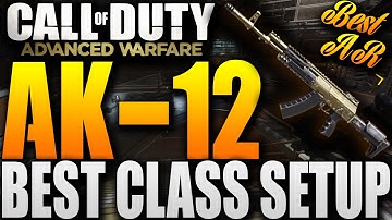 AK-12 BEST CLASS SETUP! | COD: AW BEST AK-12 PUBSTOMPING CLASS SETUP!