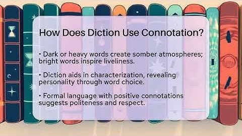 How Does Diction Use Connotation? - The Prose Path