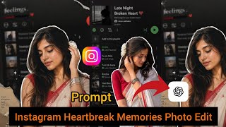 Instagram Heartbreak Memories Photo Edit 💔 | Dark Cinematic AI Photo Editing Tutorial screenshot 4