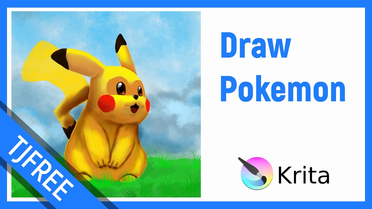 Drawing a Pokemon a day week #2 : r/krita