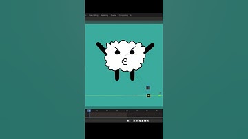 Simple grease pencil rig in blender. #shorts #blender #animation
