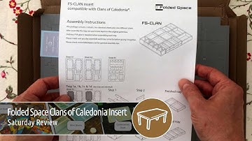 Folded Space Clans of Caledonia Insert (Saturday Review)