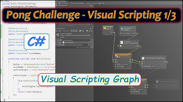 Pong Challenge - Visual Scripting 1/3 - [Unity3D][C#][Visual Studio][Visual Scripting Graph]
