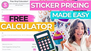 How to Price Vinyl Stickers: Free Vinyl Sticker Pricing Calculator (Stop Undercharging!)
