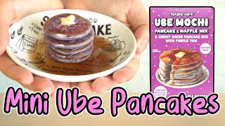 Mini pancakes with trader joe’s ube mochi pancake mix! viral tik tok
cereal recipe