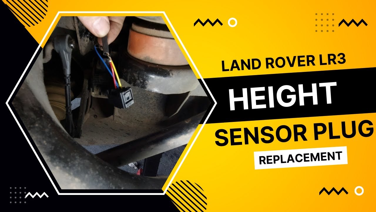 LR3 Suspension Height sensor connector plug repair