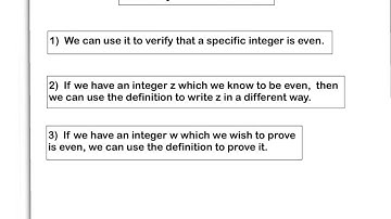 Section 1.4, part 2 (First working definitions)