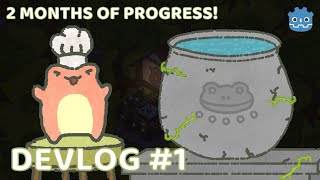 🐸 Adding Cooking to My Cozy Frog Game | Frog Island Devlog #1 🐸