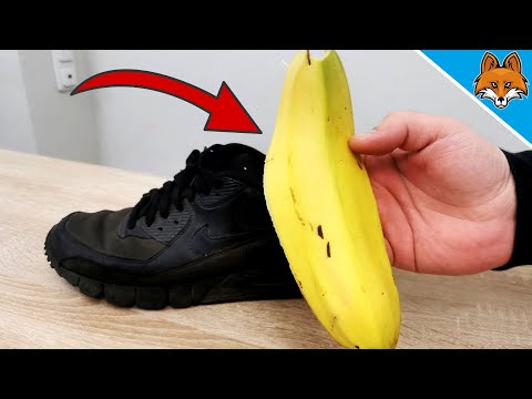 DESHALB solltest du deine Schuhe mit einer Bananenschale ABREIBEN 💥